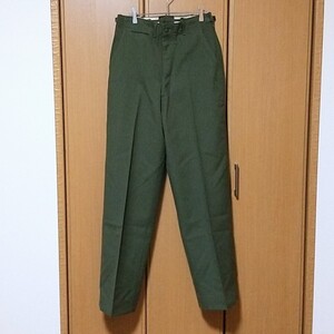 US ARMY M-51 Wool Field Pants ウールサージ ミリタリーパンツ スラックス ボタンフライ LONG SMALL デッドストック アメリカ軍 50s 60s