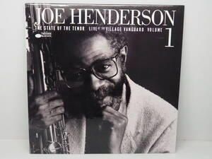 綺麗【Tone Poets LP】Joe Henderson ジョー・ヘンダーソン / The State Of The Tenor, Live At The Village Vanguard Vol.1（BLUE NOTE）