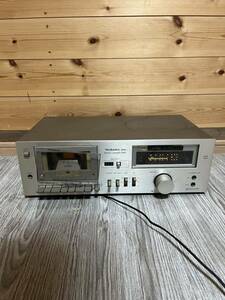 Technics M22 STEREO CASSETTE DECK テクニクス ステレオカセットデッキ 通電確認