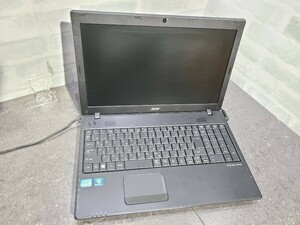 【ジャンク品】管1C58 acer TRAVELMATE P453 BA50 CPU core i7-3630QM HDD無し、HDDマウント有り、メモリー4GB、バッテリー有り 