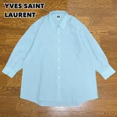 80-90s YVES SAINT LAURENT イヴサンローラン ワイシャツ