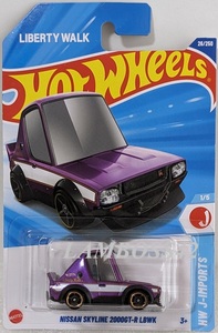 2025 #026 ホットウィール Nissan Skyline 2000GT-R LBWK 日産 スカイライン 2000GT-R LBWK Hot Wheels HW J-Imports 日本未発売 B asst