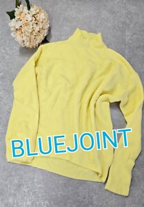 ブルージョイントニットセーター美品★イタリア製★BLUEJOINTパステルカラー