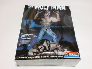 *モノグラム 1/8 怪奇！戦慄！恐怖の狼男 ウェアウルフ 月夜の夜に変身 THE WOLF MAN WEREWOLF MONOGRAM 6009 1983