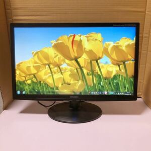 中古良品MITSUBISHI三菱 RDT222WLM-A フルHD 21.5インチ 液晶ディスプレイ モニター/非光沢/1920x1080/VGA/DVI/HDMI動作品SHY857