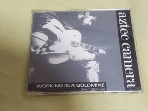 (CDシングル) Aztec Camera●アズテック・カメラ/ Working In A Goldmine 3インチ　アダプター付き