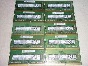 送無 SAMSUNG 8GB 1Rx8 PC4-2400T-SA1-11 メモリ 計40枚 320GB 綺麗