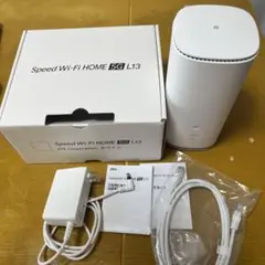 Speed Wi-Fi HOME 5G L13 ルーター