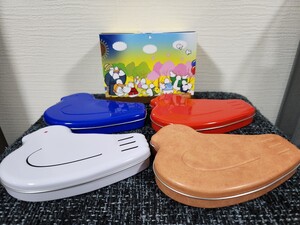 豊島屋 　鳩サブレー　鳩サブレー缶　創業130年　鳩の日限定缶★4色セット★2024　お菓子なし★ポストへ投函