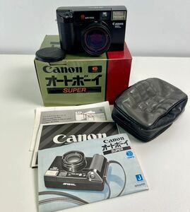 【6/117ES2】ジャンク Canon AF35ML オートボーイ フィルムカメラ 動作未確認