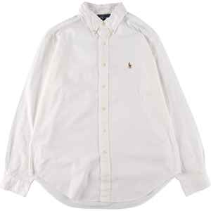 古着 ラルフローレン Ralph Lauren CLASSIC FIT 長袖 ボタンダウンシャツ メンズL相当 /eaa470157