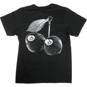 STUSSY ステューシー 24SS CHERRIES TEE BLACK Tシャツ 黒 Size 【XL】 【新古品・未使用品】 20800182