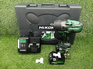 中古 HiKOKI ハイコーキ 36V コードレス インパクトレンチ バッテリー2個 + 充電器 WR36DA(2XP)