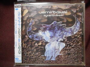 Jamiroquai ジャミロクワイ / Synkronized シンクロナイズド / ESCA 8006 / 帯付き / 非売品 ステッカー 付き