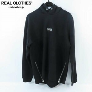 ☆【未使用】BALR./ボーラー 日本限定 JP Q-SERIES STRAIGHT CLASSIC BIG LOGO HOODIE Jet Black B1261.1111/L /060