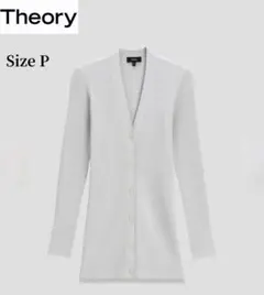 【Theory】WoosterCrepeKnitButton RibCardi