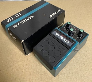 MAXON 　JD-01　マクソン　JET DRIVER　made in japan 　1987年　ジャパンヴィンテージ　元箱　動作品　IBANEZ