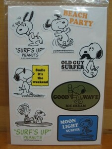 新品SNOOPY PEANUTS SURF BOARD STICKER（スヌーピーサーフボードステッカー） SNP-0065