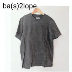 日本製 ba(s)2lope ベイスロープ メンズ Tシャツ ダメージ加工 半袖