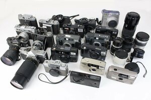 1円～ 収集家所蔵品 Minolta ミノルタ コニカ ヤシカ フジ オリンパス 他 レンズまとめて 26点 ジャンク品