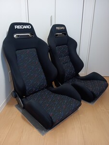 極上 RECARO SR-2 SR-3 le mans 左右2脚セット フルクリーニング済みです！！ レカロ　ル・マン