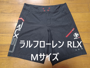 ポロラルフローレン　サーフパンツ　Mサイズ　RLX　送230円可能　黒　ハーフパンツ