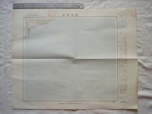 【古地図 昭和30年代 北海道】『渡島福島』五万分一地形図函館12号 昭和35年発行 地理調査所【50000分の1 鉄道 松前線 国道228号】