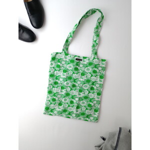 R&D.M.Co- オールドマンズテーラー JACQUARD DAISY TOTE BAG ジャガード デイジー トート バッグ グリーン