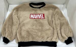 【菊水-11819】MARVEL/フェイクファー/モコモコ/L/キャメル/長袖/トップス/トレーナー/タキヒヨー/レディース (NI)