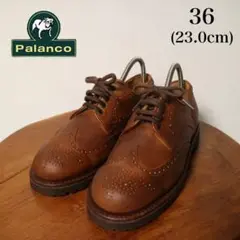 超美品 Palanco ウイングチップ ドレスシューズ