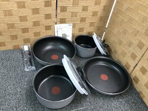 SWG54738相 ★未使用★ T-faL ティファール インニジオ ネオ フレーズグレー 9点セット L16199 調理器具 直接お渡し歓迎