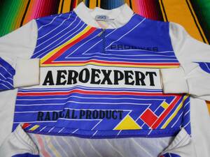 １９８０S アシックス ASICS TIGER AEROEXPERT サイクリングウェアー 日本製 MADE IN JAPAN 自転車 ツールドフランス 競輪 ピストバイクBMX