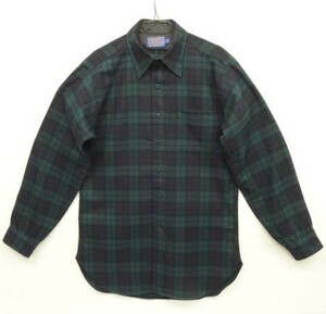 70s ヴィンテージ USA製 PENDLETON ペンドルトン ウール 長袖 シャツ ブラックウォッチ VINTAGE 70年代 アメリカ製