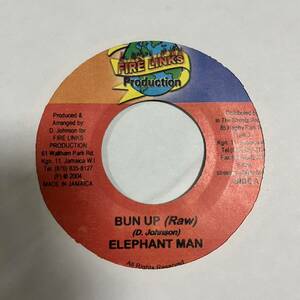 ELEPHANT MAN BUN UP RAW BUN UP RADIO EDIT REGGAE