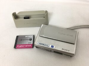 【D-1908】SONY ソニー Cyber-shot サイバーショット DSC-T1 デジタルカメラ UC-TA デジカメ 現状品【千円市場】