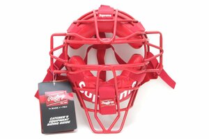 1S881☆Supreme シュプリーム Rawlings ローリングス コラボ☆ キャッチャーマスク 未使用品 【ニューポーン】