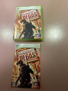 送料無料 Xbox360★レインボーシックス ベガス★used☆rainbow Six Vegas☆import Japan