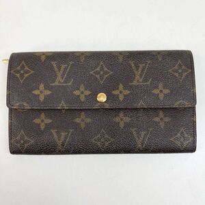 LOUIS VUITTON ルイヴィトン モノグラム ポルトフォイユ サラ 長財布 a521