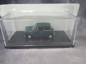 未開封 アシェット ホンダ N360 1967　ミニカー国産名車コレクション 1/43 ミニカー