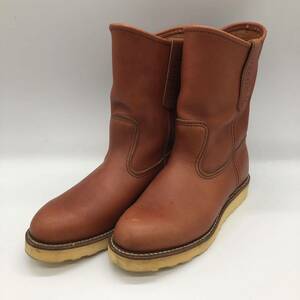 【23.5cm】USED Red Wing Pecos Boots Wise D レッドウィング ペコス ブーツ USA製 箱無し (8866) 0088