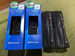 パナレーサー クローザー プラス Panaracer Closer Plus 700×23C 23-622 中古2本 新品2本 計4本