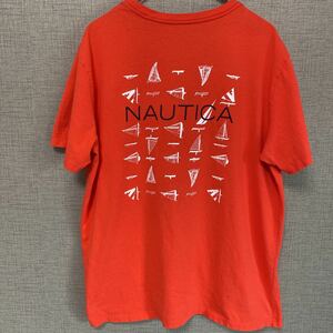 90s 00s USA ビンテージ ヴィンテージ Tシャツ tee アメリカ 古着 オールド ノーティカ NAUTICA ストリート アメカジ ロゴ アート レア 卸