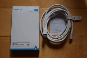 ■■Anker PowerLine III Flow USB-C & ライトニング ケーブル1.8m■■中古品 