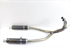 1円スタート:TRX850[63社外YOSHIMURA　ヨシムラ　チタンサイクロン　フルエキマフラー　JMCA00149099]｝F