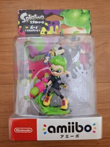 amiibo スプラトゥーン ボーイ (ネオングリーン) 任天堂 アミーボ 動作確認済