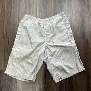 オ　stussy ステューシー　コットンパンツ　ショートパンツ　ハーフパンツ　L