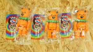 BE@RBRICK ベアブリック series29 シリーズ29 ARTIST アーティスト GRATEFUL DEAD DANCING BEARS 3点セット　内袋未開封品