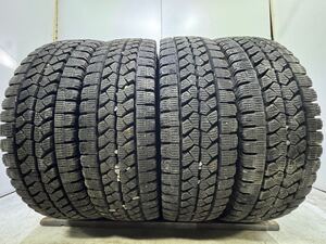 ☆1423 【205/80R17.5 120/118L LT】 バリ溝・激安　　2021製 ブリヂストン BLIZZAK W979 冬×4 約12.5mm