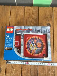 未使用 LEGO レゴ 目覚まし時計 時計 バスケットボール CLOCK BASKETBALL 4182614 LEGOTIME SPORTS 