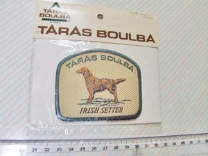 TARAS BOULBA(タラスブルバ)/犬/ワッペン/エンブレム　※ ヤフーショッピングストア/レア物商会・健美堂でも大量出品中！